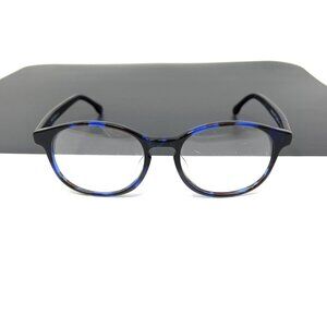 Tony Morgan A3278 C1  48-17-135 Blue Tortoise Full Rim Eyeglasses Frame RARE!!